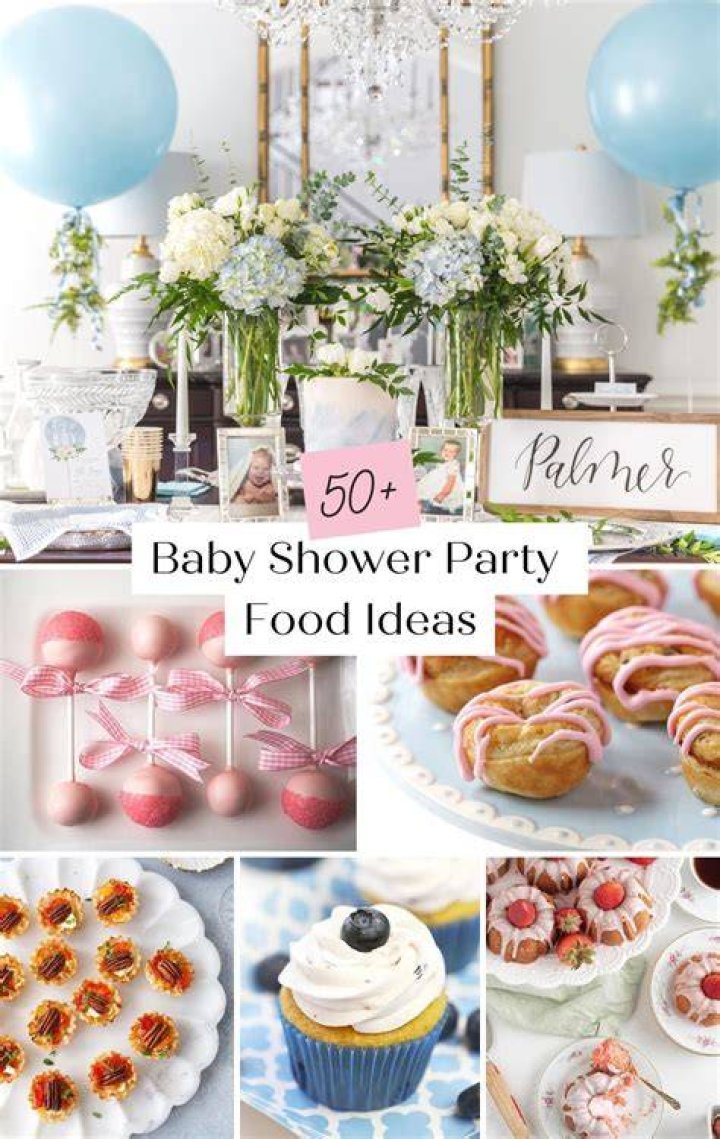Do baby showers have food?