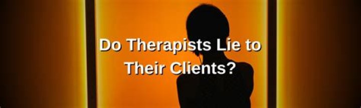 Do therapists lie?
