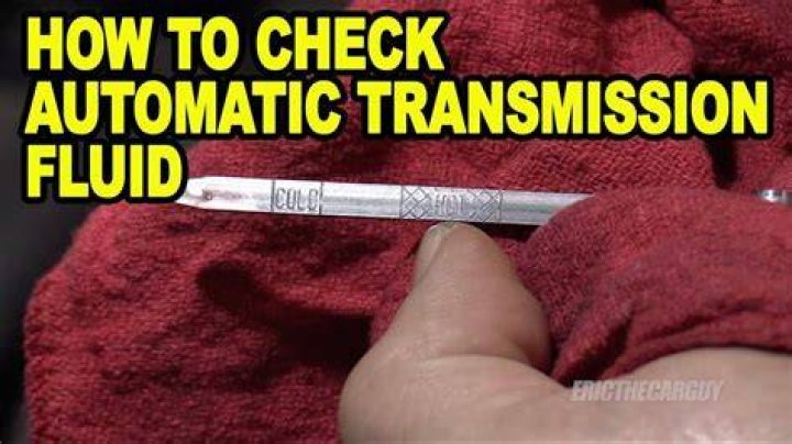 How do I check my automatic transmission fluid?