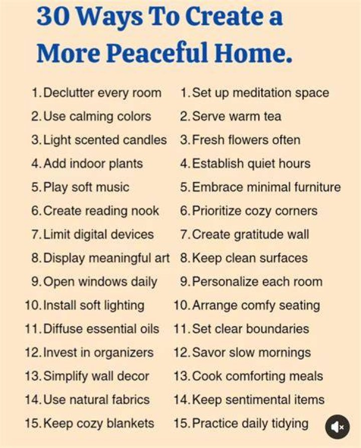 How do I make my husband peaceful at home?