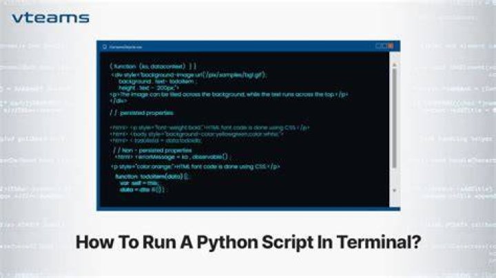 How do I run a Python script in terminal?