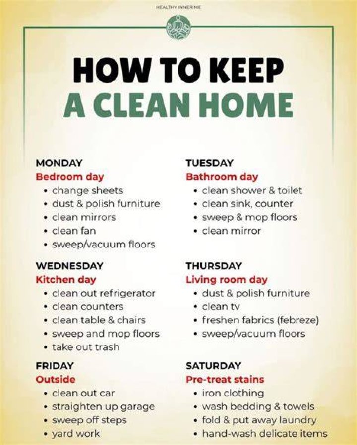 How do you become a clean person?
