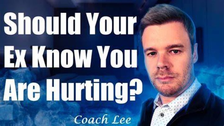 How do you know if your ex is hurting?