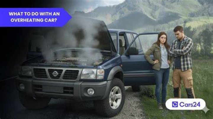 How long should you wait if your car overheats?