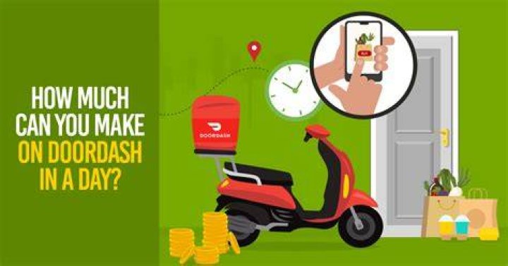 How much do you make a day on DoorDash?
