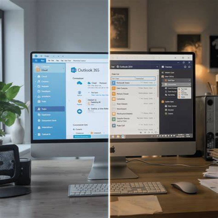 Is Outlook 365 the same as Outlook 2019?
