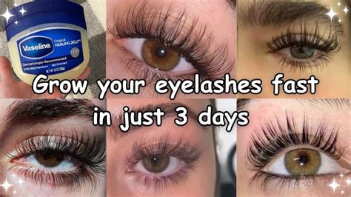 Should I put Vaseline on my eyelashes?