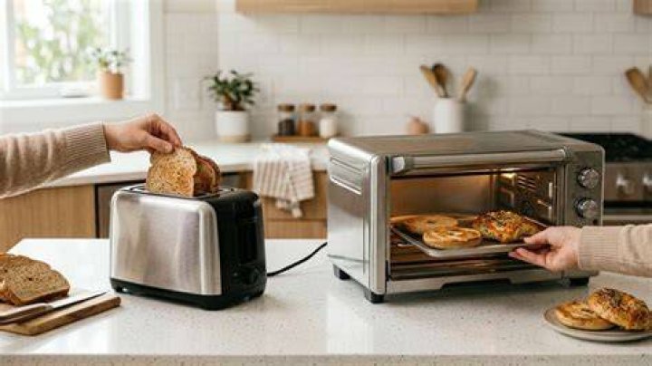 Where should you store a toaster in the kitchen?