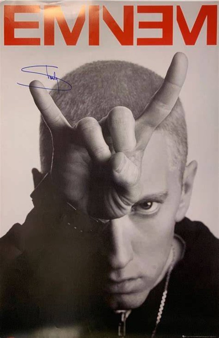 Who is Eminem signed to?